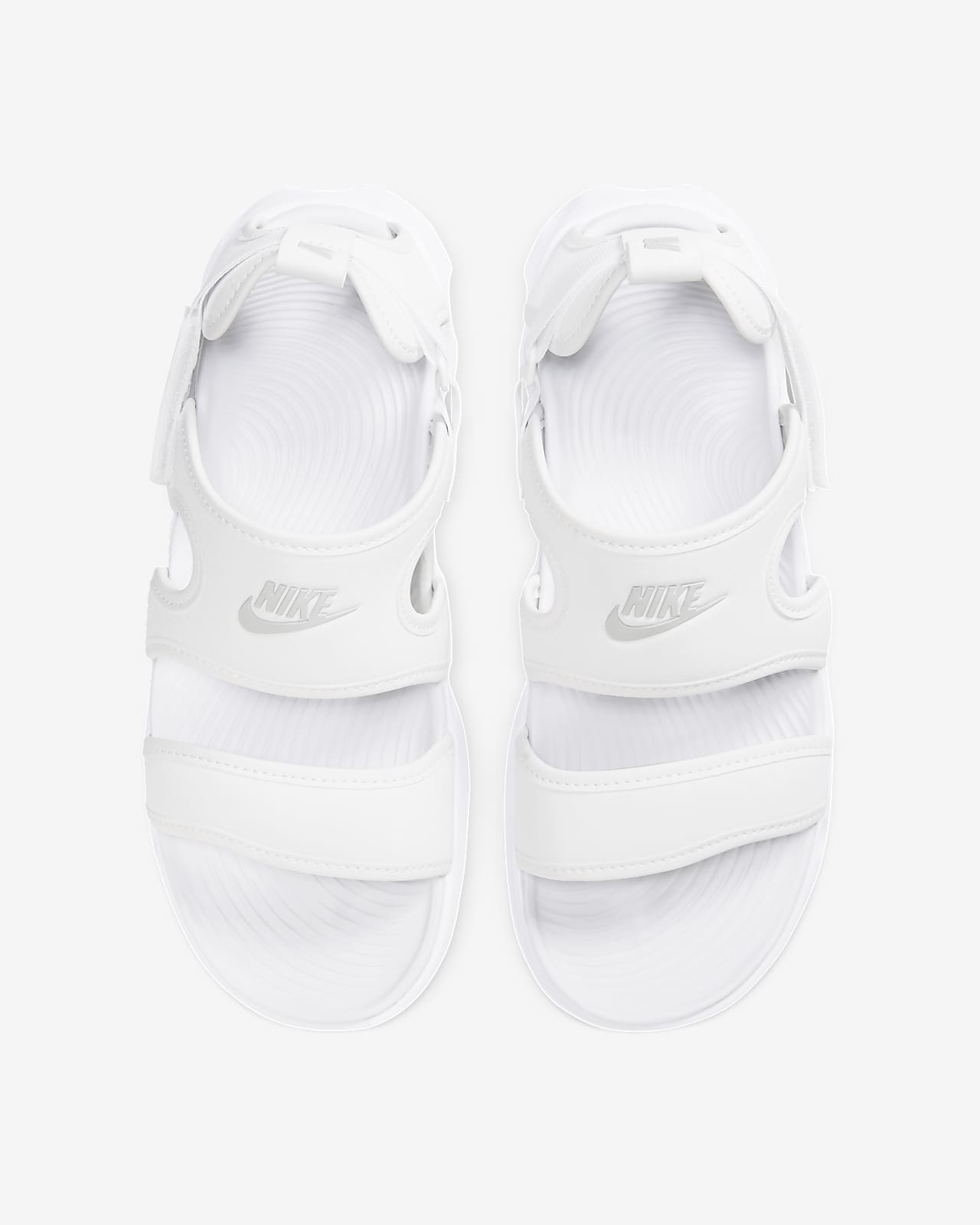 white nike sandals womens